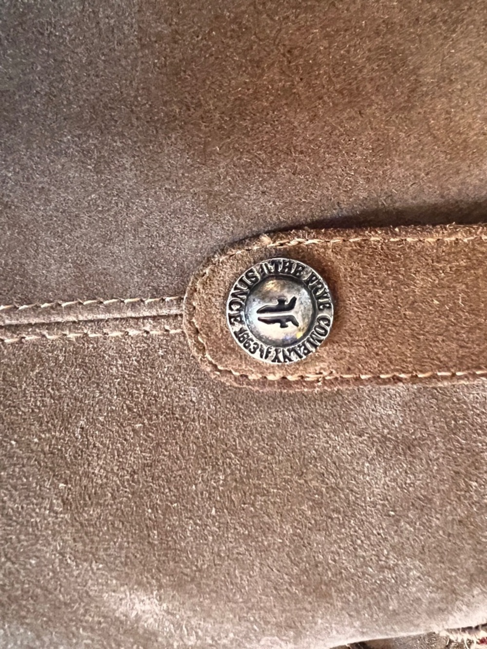 Frye Tall Suede Knee-High Boots in Taupe - Picture 4 of 5
